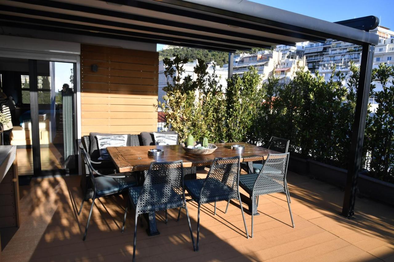 Luxurious Loft With Breathtaking Acropolis View Apartamento Atenas Exterior foto