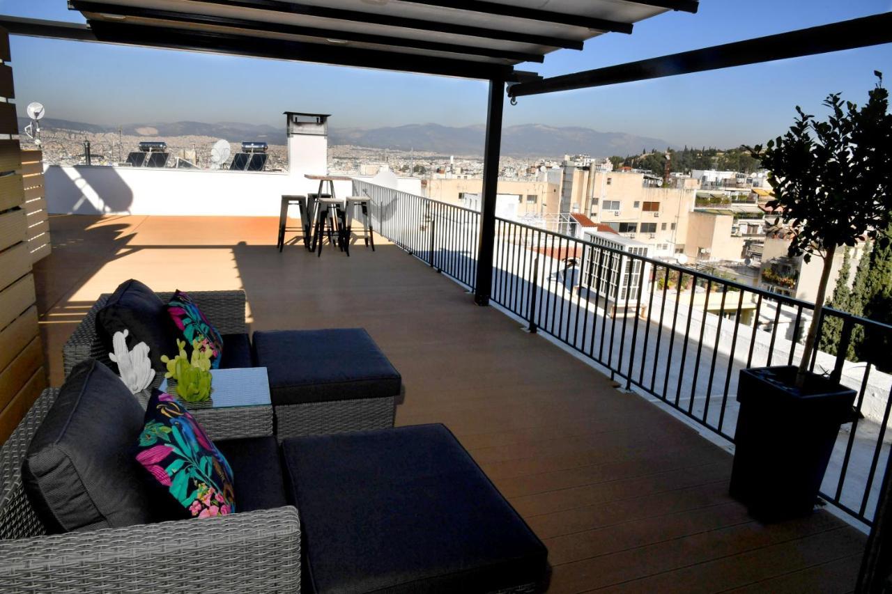 Luxurious Loft With Breathtaking Acropolis View Apartamento Atenas Exterior foto